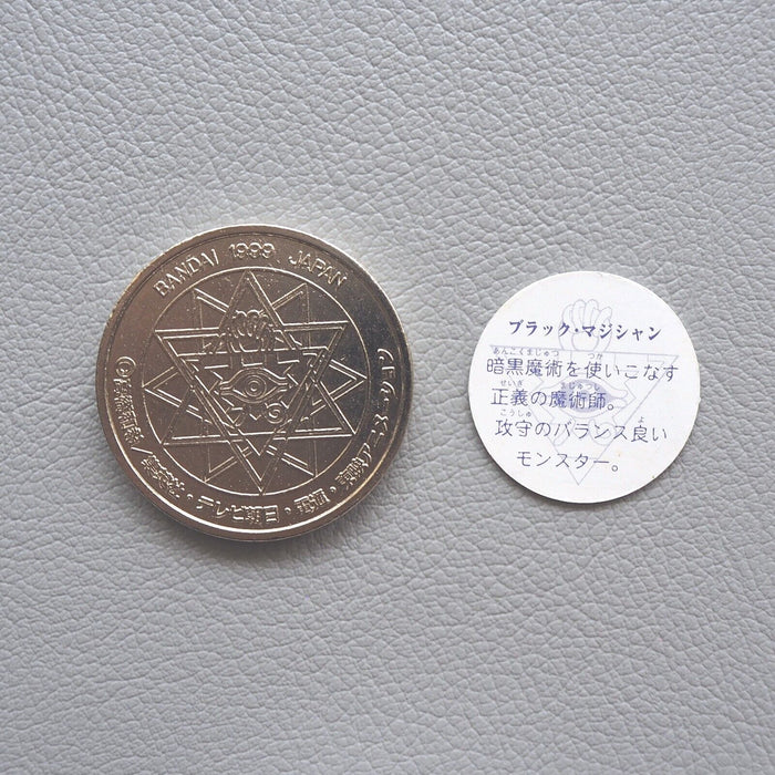 Yu-Gi-Oh yugioh Dark Magician Coin & Chip 1999 BANDAI TOEI Medal Japanese 18 | Merry Japanese TCG Shop