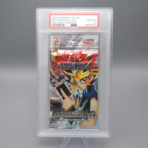 Yu-Gi-Oh PSA10 Mythological Age MA Unopened Sealed Pack 2001 Japanese PS500 | Merry Japanese TCG Shop