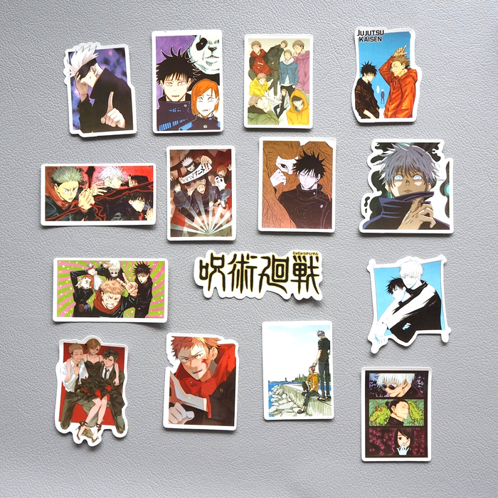 Jujutsu Kaisen 15set Sticker Anime Satoru Gojo Itadori New Japan j087 | Merry Japanese TCG Shop