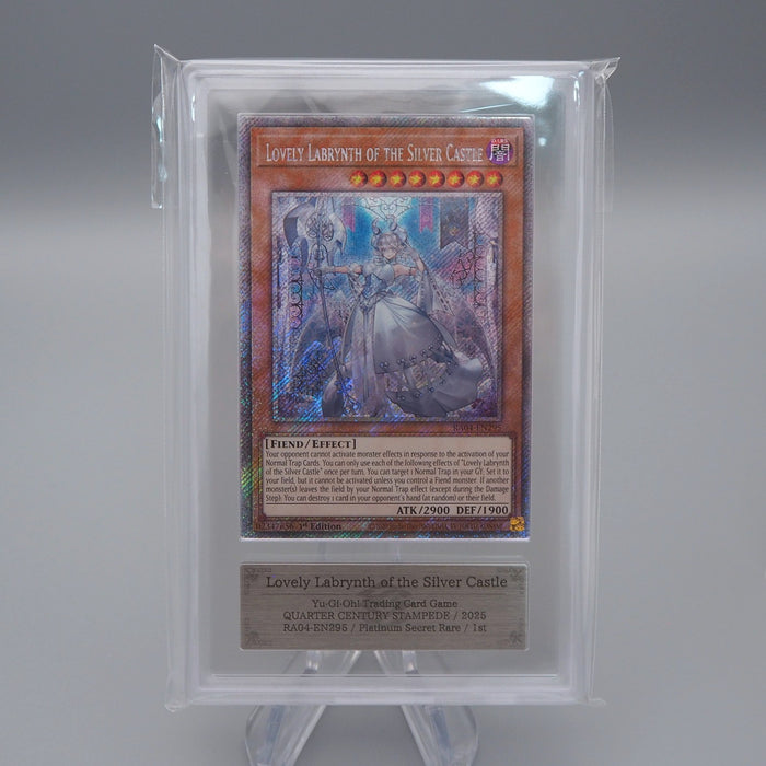 YuGiOh ARS10 Lovely Labrynth Silver Castle RA04-EN295 Secret PSA Japanese PS517 | Merry Japanese TCG Shop