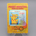 Pokemon Card Pikachu BANDAI Carddass Movie 3 1998 NM-EX Japanese q475 | Merry Japanese TCG Shop