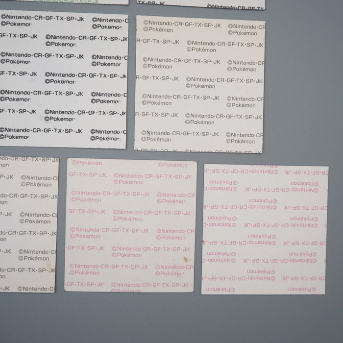 Pokemon Card Bread Deco Chara Seal Sticker Mewtwo 10 set Japanese q559 | Merry Japanese TCG Shop