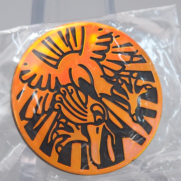 Pokemon Card Game Ho-Oh orange Coin Old Back NEW Japanese CN045 | Merry Japanese TCG Shop