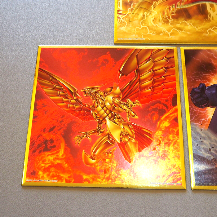 Yu-Gi-Oh God Obelisk Slifer Ra Ichiban Kuji Vol.4 Metallic Art Board Japanese | Merry Japanese TCG Shop