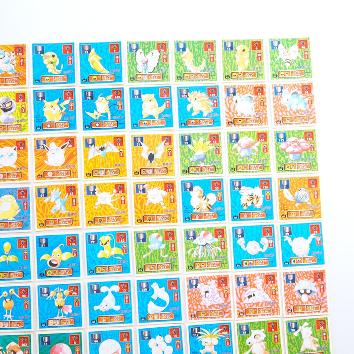 Pokemon AMADA Sticker Seal Common Complete Set Of 150 1996 EX Japanese | Merry Japanese TCG Shop