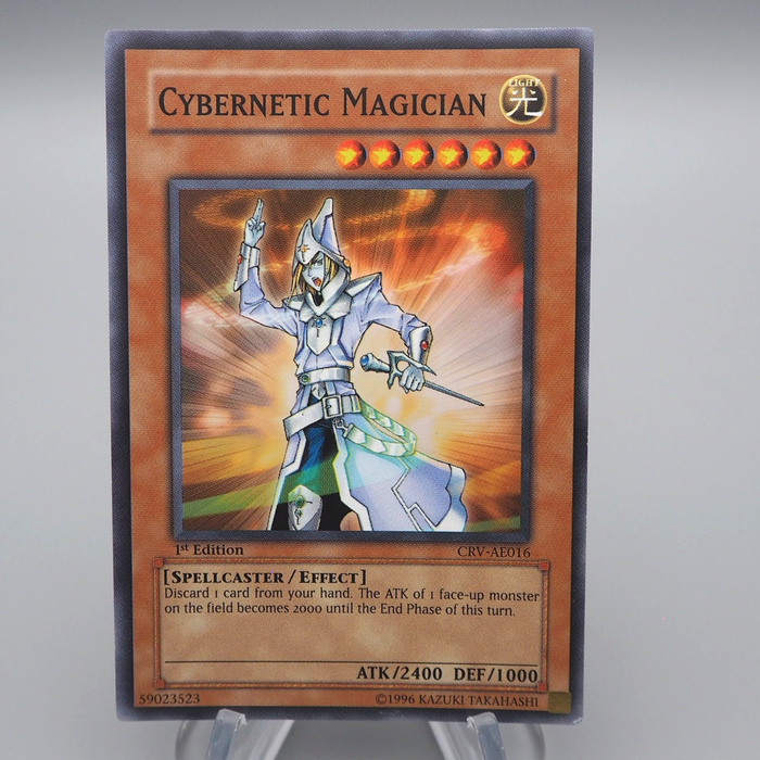 Yu-Gi-Oh Cybernetic Magician CRV-AE016 Super Rare 2005 NM-EX Asian English q381 | Merry Japanese TCG Shop