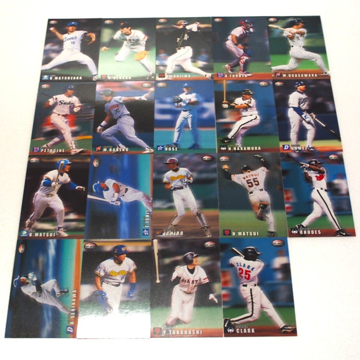 2000 Calbee Baseball Card 1999 Best Nine Complete Set of 19 Japanese Ichiro | Merry Japanese TCG Shop