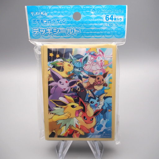 Pokemon Card NEW Eevees Sleeve 64 pcs Protector Umbreon Sylveon Japanese SL01 | Merry Japanese TCG Shop