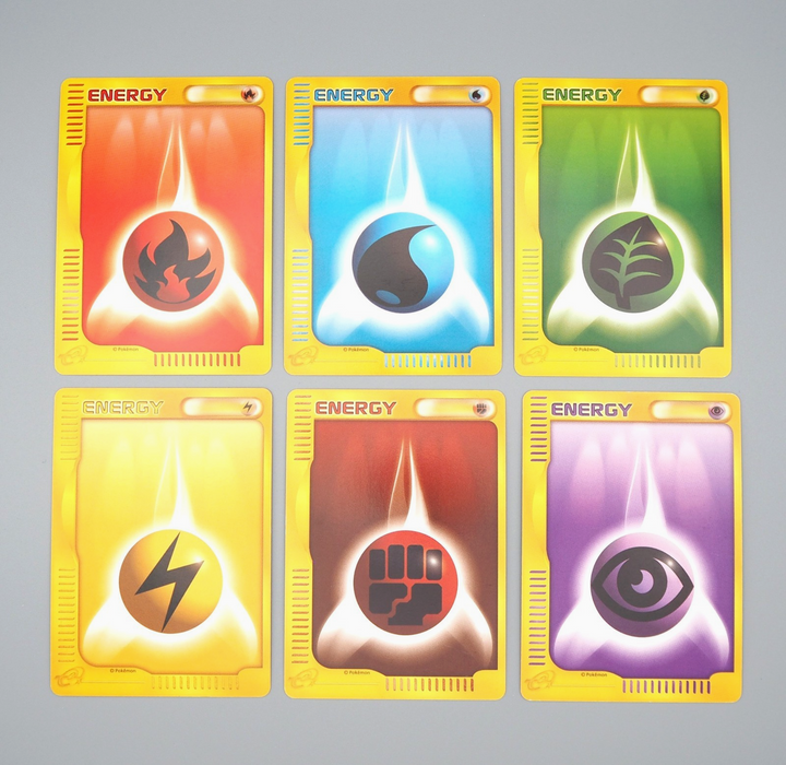 Pokemon Card e Energy Fire Water Grass Lightning Fighting Psychic Japanese q077 | Merry Japanese TCG Shop