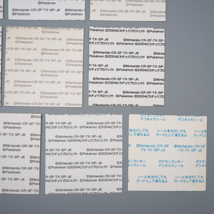 Pokemon Card Bread Deco Chara Seal Sticker Mew 10 set Japanese q558 | Merry Japanese TCG Shop