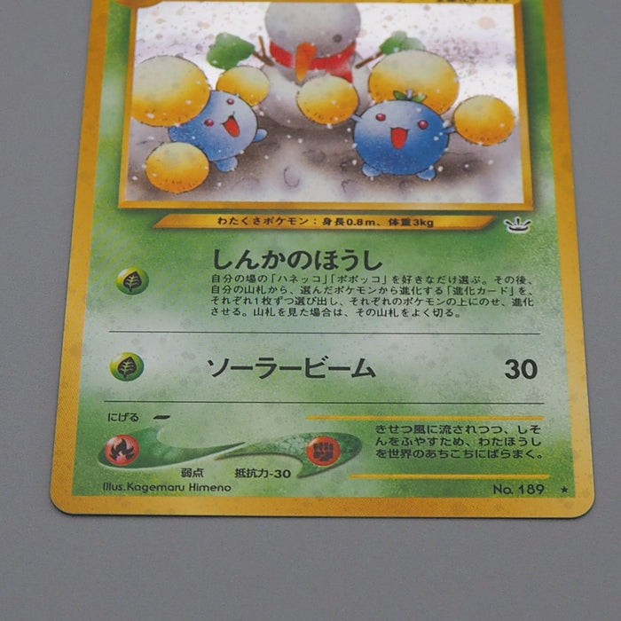 Pokemon Card Jumpluff Lv.37 No.189 Old Back Holo 2000 Nintendo NM Japanese q254 | Merry Japanese TCG Shop