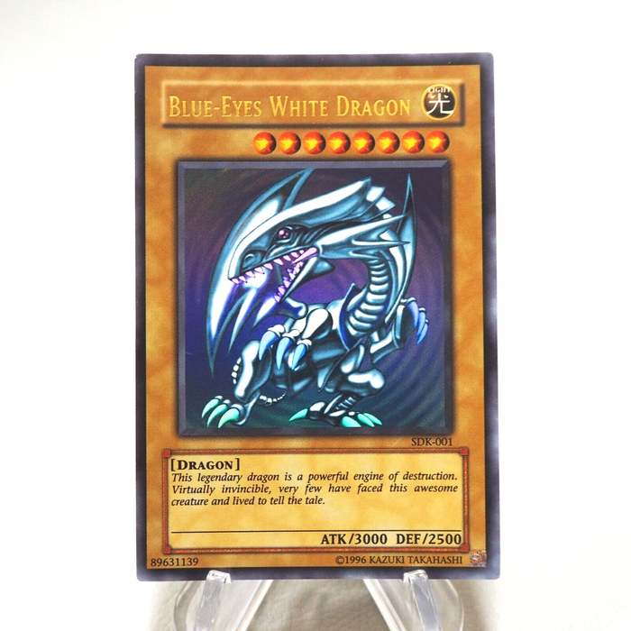 Yu-Gi-Oh Blue Eyes White Dragon SDK-001 Ultra Rare NM-EX Asian English i957 | Merry Japanese TCG Shop