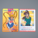 Sailor Moon Carddass 2 Card Minako Aino Gold Silver AMADA Toei VG Japanese r467 | Merry Japanese TCG Shop