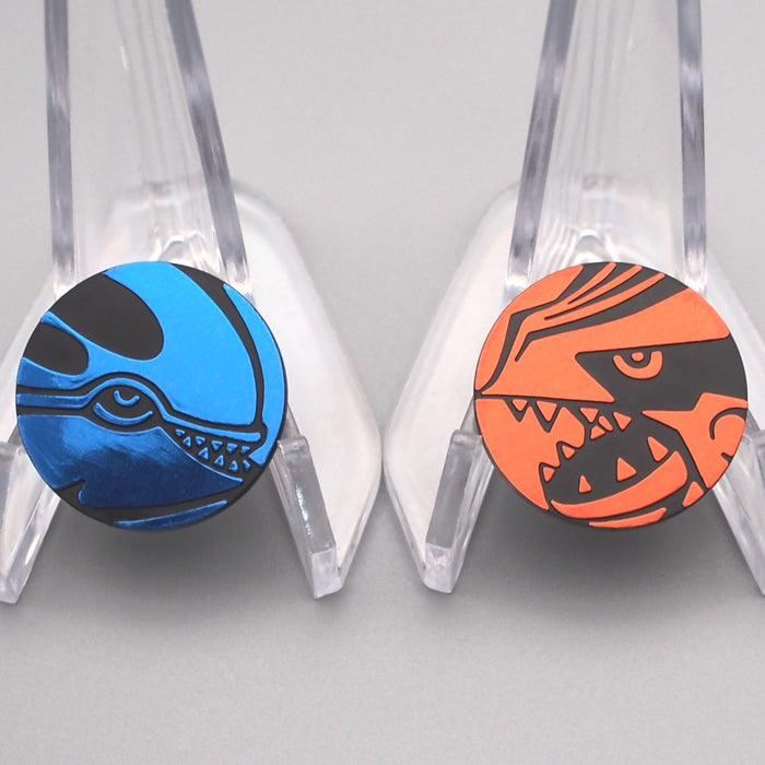 Pokemon Card Game Kyogre Groudon Coin Blue Red NM-EX Japanese CN068 | Merry Japanese TCG Shop