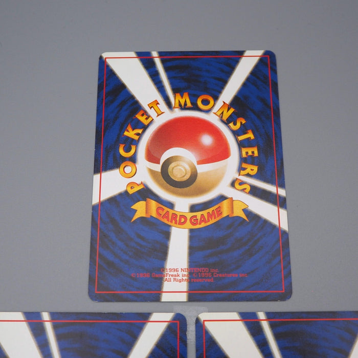 Pokemon Card Dark Vaporeon Jolteon Flareon Old Back 1997 NM-EX Japanese n677 | Merry Japanese TCG Shop