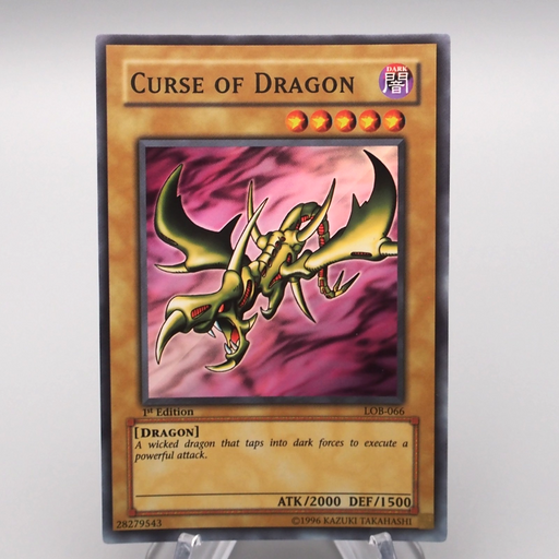 Yu-Gi-Oh Curse of Dragon LOB-066 Super Rare 2002 MINT Asian English s0