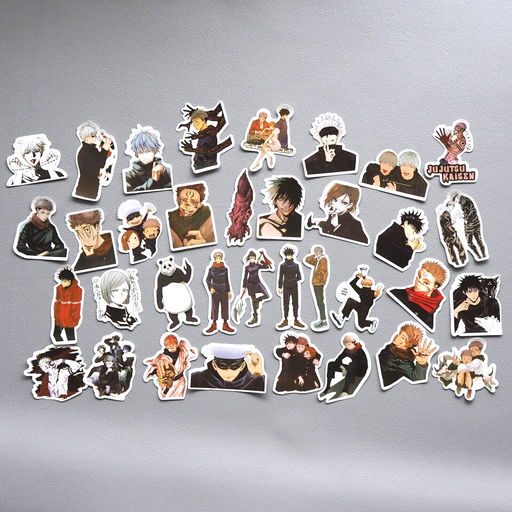 Jujutsu Kaisen 35set Sticker Anime Satoru Gojo Itadori New Japan j088 | Merry Japanese TCG Shop