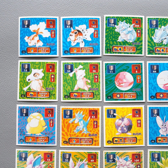 Pokemon Card AMADA Sticker Seal 35 Set Vintage Japanese i701 | Merry Japanese TCG Shop