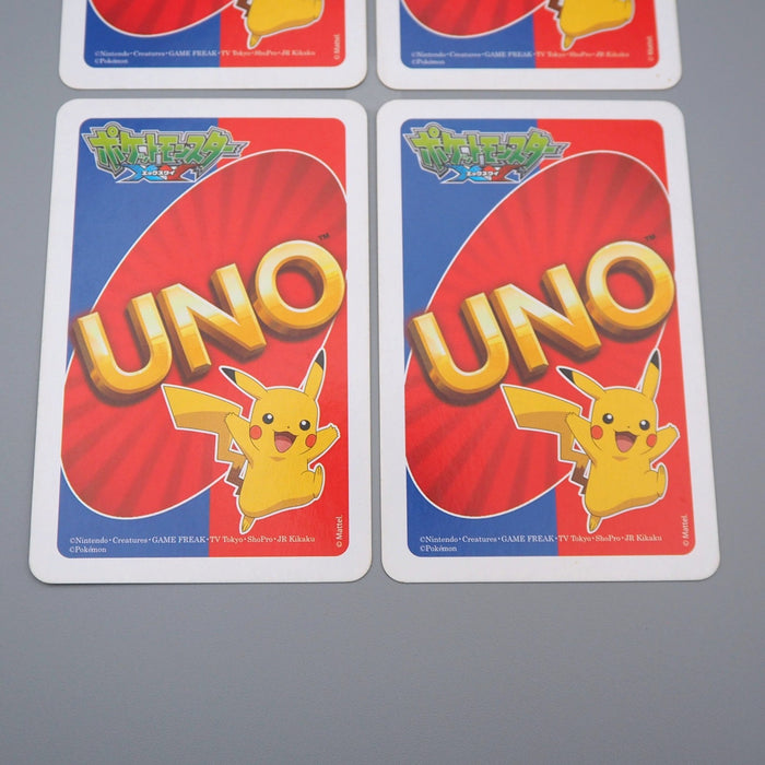 Pokemon Uno Playing Card Green 4 Cards Set Excellent Charizard Japanese r249 | Merry Japanese TCG Shop