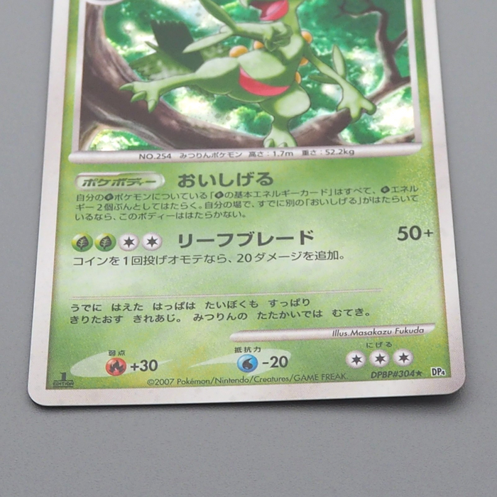 Pokemon Card Sceptile Lv.52 DP4 304 Holo 1st Edition 2007 NM Japanese r431 | Merry Japanese TCG Shop