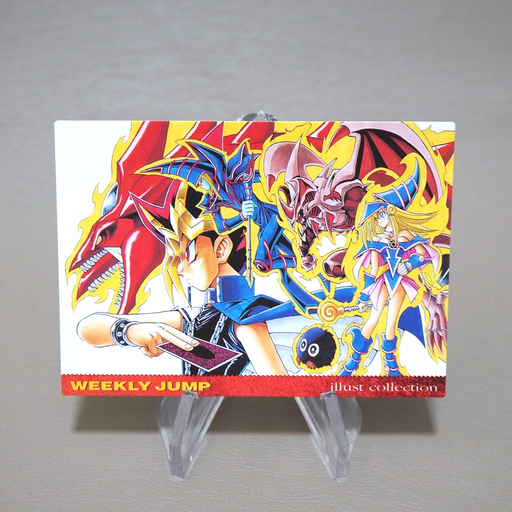 yugioh jump promo cards YuGiOh Weekly Jump Festa 2002 Promo Card Slifer Dark Magician Girl Jap
