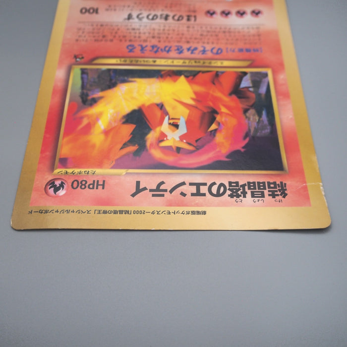 Pokemon Card Entei Old Back Special Jumbo Card Corocoro Promo E-V Japa Pokemon Card Entei Old Back Special Jumbo Card Corocoro Promo E-V Japa