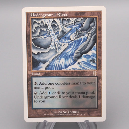 MTG Magic the Gathering Underground River 41/50 NM-EX 2001 English s739 | Merry Japanese TCG Shop