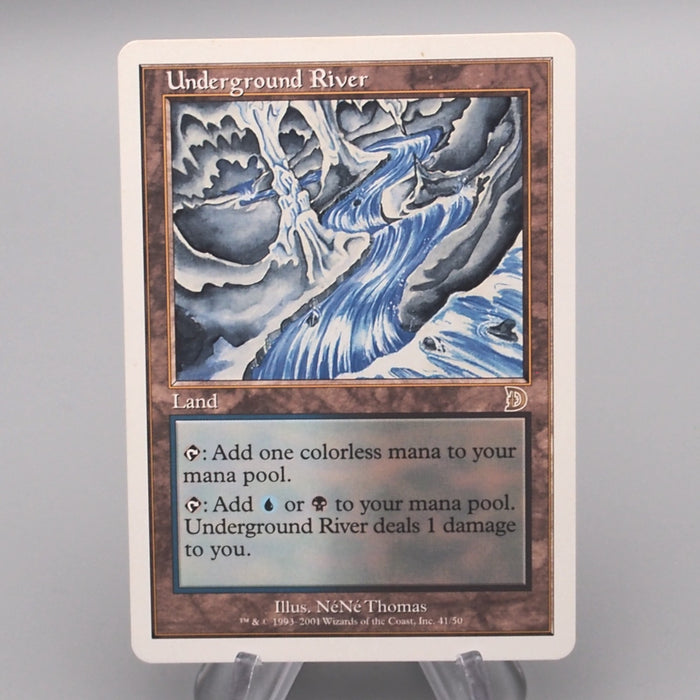 MTG Magic the Gathering Underground River 41/50 NM-EX 2001 English s739 | Merry Japanese TCG Shop