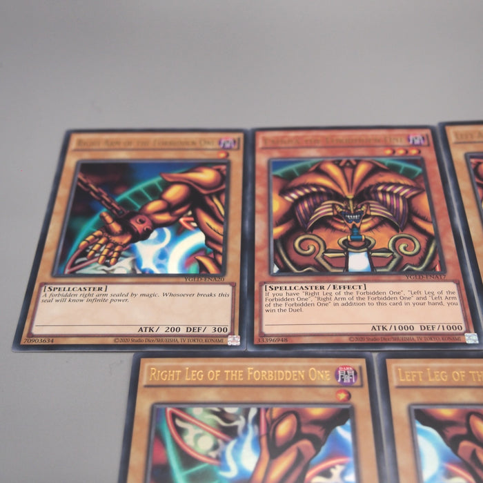 Yu-Gi-Oh Exodia Forbidden One 5 set Ultra YGLD-ENA17~ENA21 M-NM Japanese u405 | Merry Japanese TCG Shop
