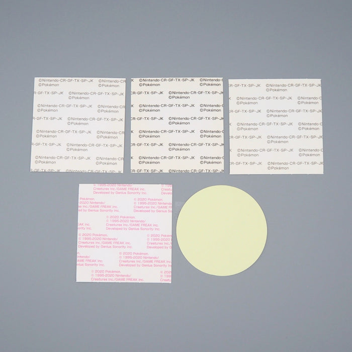 Pokemon Card Bread Deco Chara Seal Sticker Gengar 5 set Japanese q978 | Merry Japanese TCG Shop