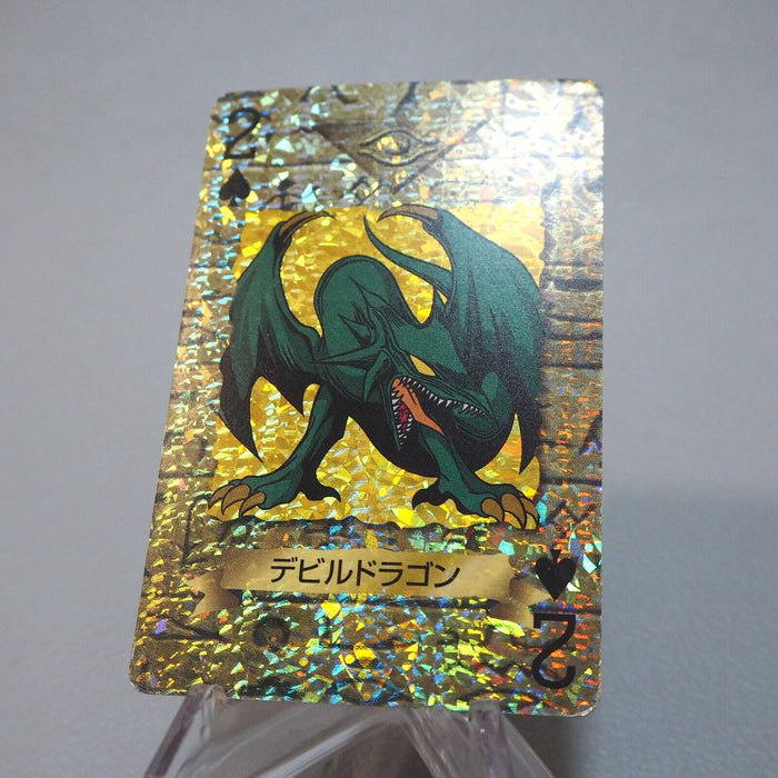 Yu-Gi-Oh yugioh TOEI Poker Card Koumori Dragon No.2 Holo Rare 1998 Jap Yu-Gi-Oh yugioh TOEI Poker Card Koumori Dragon No.2 Holo Rare 1998 Jap