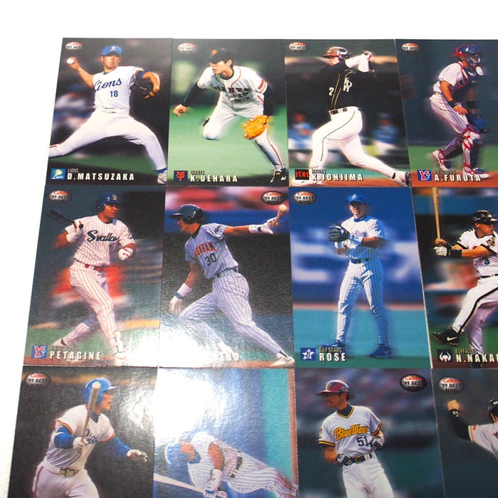 2000 Calbee Baseball Card 1999 Best Nine Complete Set of 19 Japanese Ichiro | Merry Japanese TCG Shop