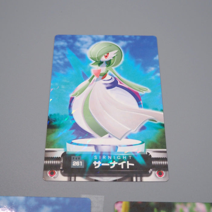 Pokemon Card Zukan Carddass 3set Ralts Kirlia Gardevoir Holo Rare Japanese n287 | Merry Japanese TCG Shop
