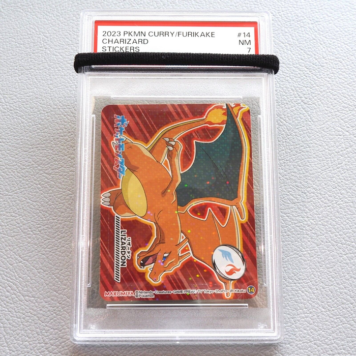 Pokemon Card PSA7 Marumiya Sticker Charizard No.14 Holo Japanese PS208 Pokemon Card PSA7 Marumiya Sticker Charizard No.14 Holo Japanese PS208