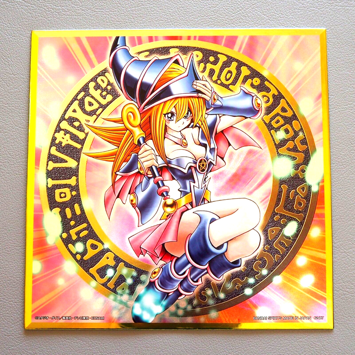 Yu-Gi-Oh Dark Magician Girl Ichiban Kuji Metallic Art Board Japanese 1