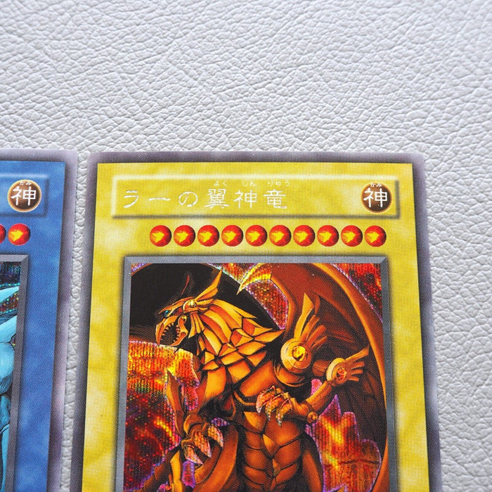 Yu-Gi-Oh Egyptian God Slifer Obelisk Ra G4-01 G4-02 G4-03 3set NM Japanese j809 | Merry Japanese TCG Shop