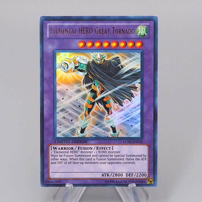 Yu-Gi-Oh Elemental HERO Great Tornado LC02-EN010 Ultra Rare 2011 English r084 | Merry Japanese TCG Shop