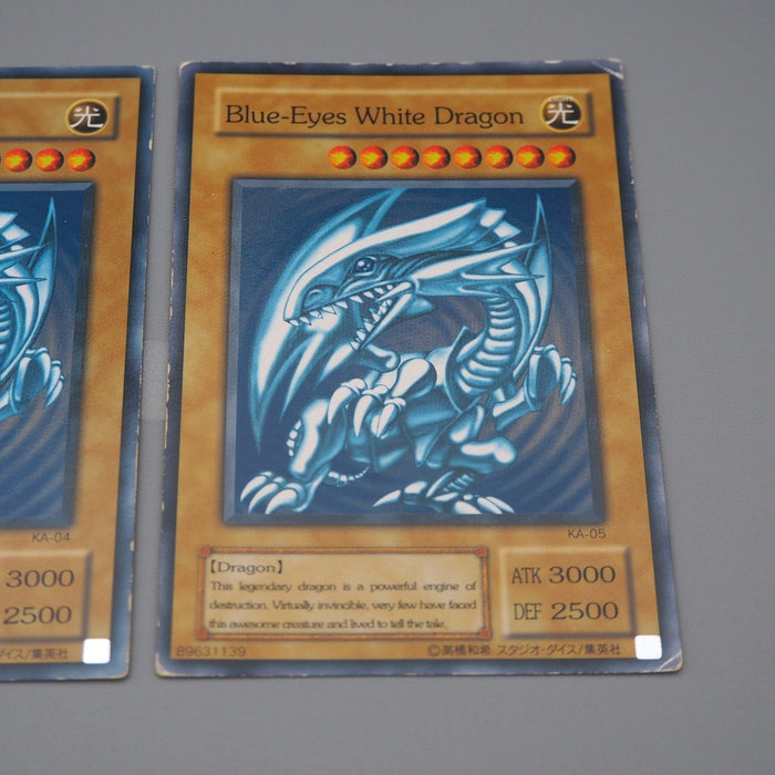 Yu-Gi-Oh Blue Eyes White Dragon KA-05 KA-04 2002 Good English Chinese q988 | Merry Japanese TCG Shop