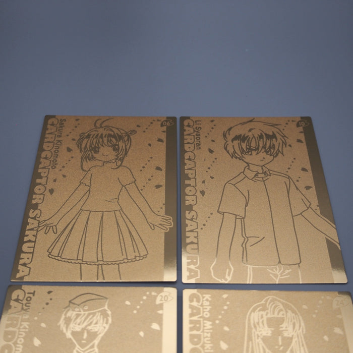 CARDCAPTOR SAKURA Card Sakura Kinomoto Gold 4 Cards set MINT-NM Japanese r825 | Merry Japanese TCG Shop