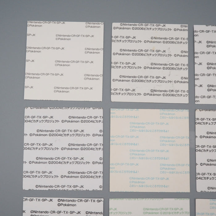 Pokemon Card Bread Deco Chara Seal Sticker Blastoise 12 set Japanese q556 | Merry Japanese TCG Shop