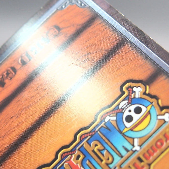 One Piece Card Luffy & Enel PA-W01 Carddass EX Holo 2004 EX-VG Japanes