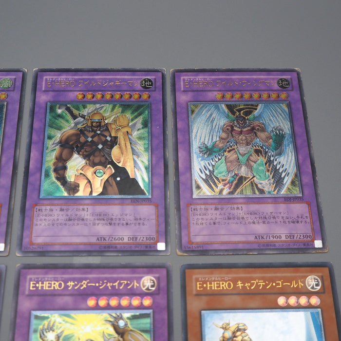 Yu-Gi-Oh Elemental HERO Ultimate Rare 6set Thunder Giant Neos VG Japanese q154 | Merry Japanese TCG Shop