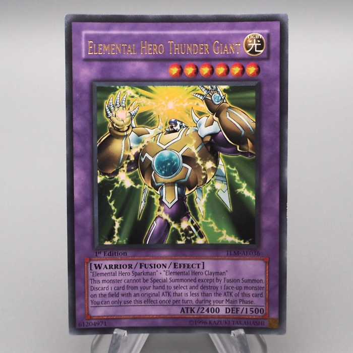 Yu-Gi-Oh Elemental HERO Thunder Giant TLM-AE036 Ultimate 2005 NM Japanese s330 | Merry Japanese TCG Shop