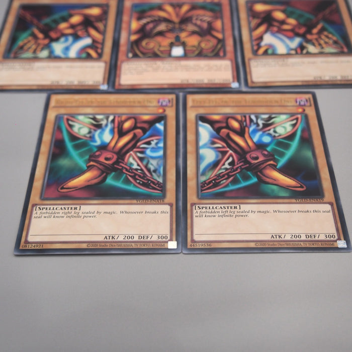 Yu-Gi-Oh Exodia Forbidden One 5 set Ultra YGLD-ENA17~ENA21 M-NM Japanese u405 | Merry Japanese TCG Shop