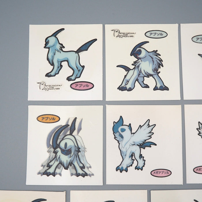 Pokemon Card Bread Deco Chara Seal Sticker Absol 10 set Japanese q562 | Merry Japanese TCG Shop