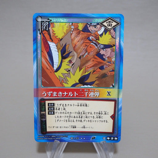 NARUTO CARD GAME Naruto Uzumaki Jutsu 145 Super Rare BANDAI EX Japanes NARUTO CARD GAME Naruto Uzumaki Jutsu 145 Super Rare BANDAI EX Japanes