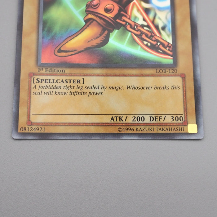 Yu-Gi-Oh Right Leg of Forbidden One LOB-120 1st Edition NM-EX Asian English s223 | Merry Japanese TCG Shop