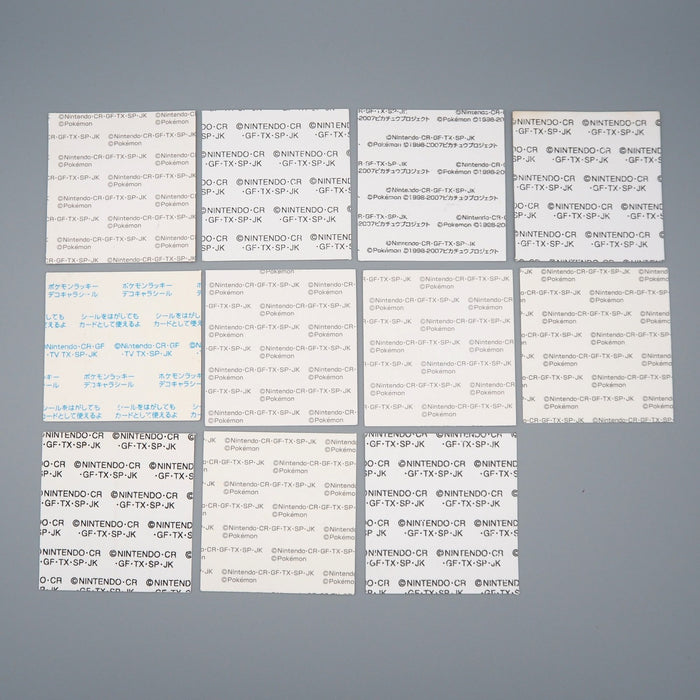 Pokemon Card Bread Deco Chara Seal Sticker Marill 11 set Japanese q563 | Merry Japanese TCG Shop