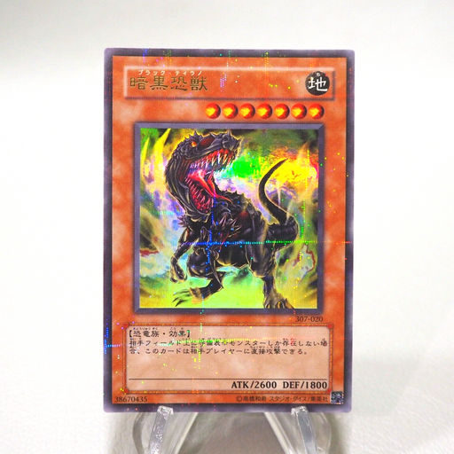 Yu-Gi-Oh Black Tyranno Ultra Parallel Rare 307-020 NM-EX Japanese i969 | Merry Japanese TCG Shop