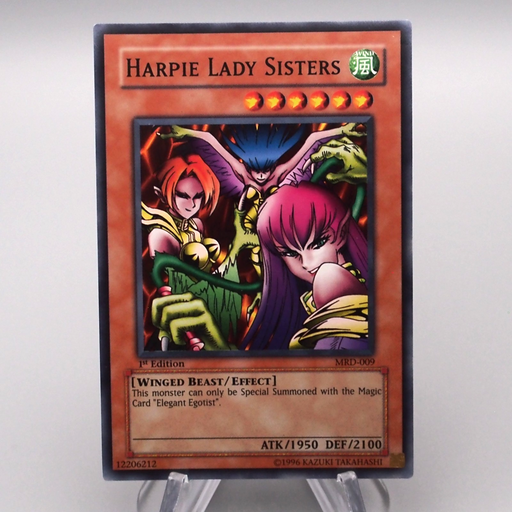 Yu-Gi-Oh Harpie Lady Sisters MRD-009 Super 1st Edition EX Asian English s329 | Merry Japanese TCG Shop